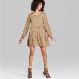 Wild Fable Floral Baby Doll Dress